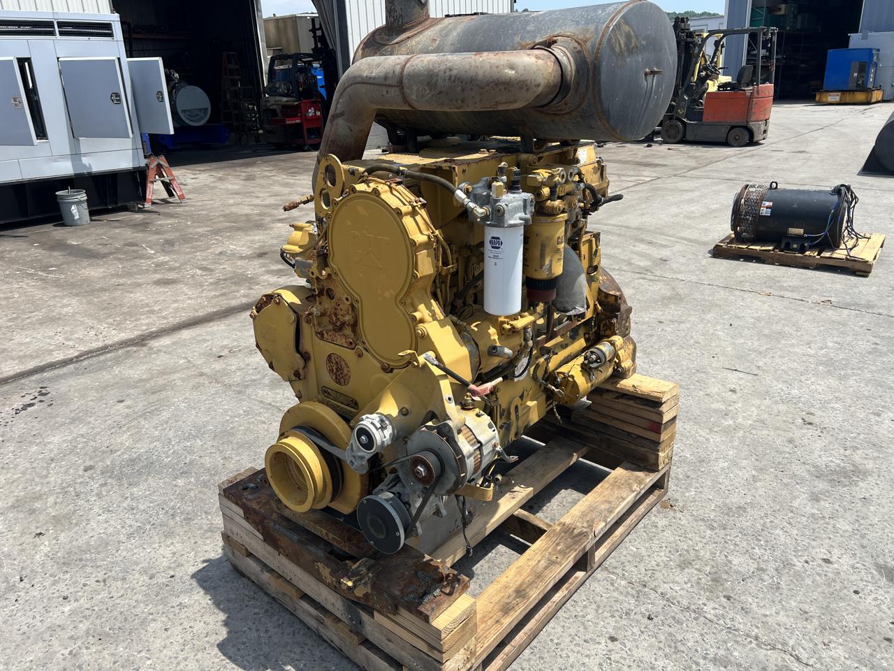 318 HP Caterpillar #C15, Diesel Engine from 740 Head Truck, 2100 RPM, 2005 - Image 2