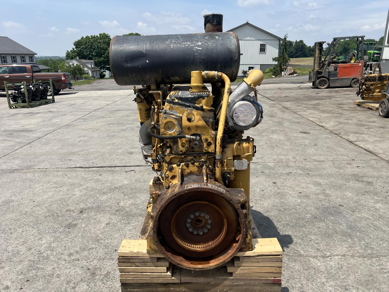 318 HP Caterpillar #C15, Diesel Engine from 740 Head Truck, 2100 RPM, 2005 - Image 7
