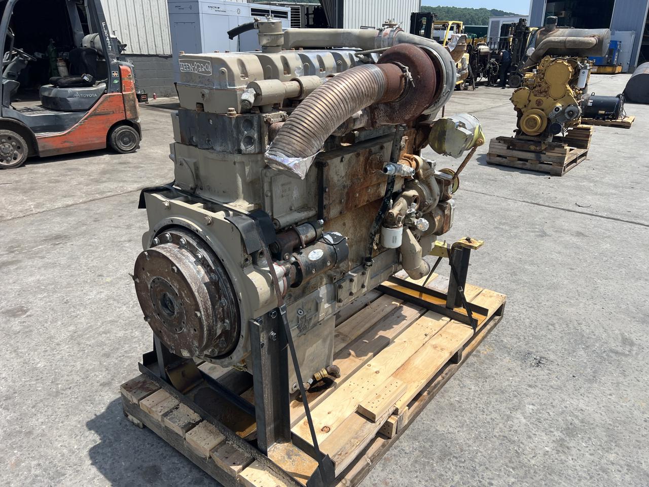 450 HP Cummins #KT19-C, Diesel Engine from R35 Haul Truck, 2100 RPM, 2500 hours, 2008 - Image 2