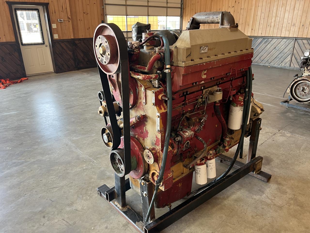 600 HP Cummins #KTA-19-P, Industrial Engine from Tub Grinder, 500 hours, 1995 - Image 4