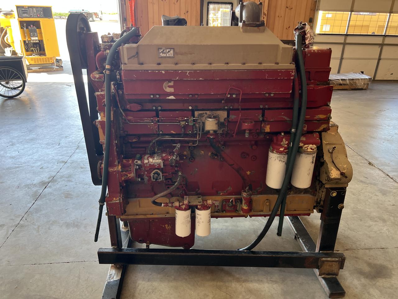 600 HP Cummins #KTA-19-P, Industrial Engine from Tub Grinder, 500 hours, 1995 - Image 5