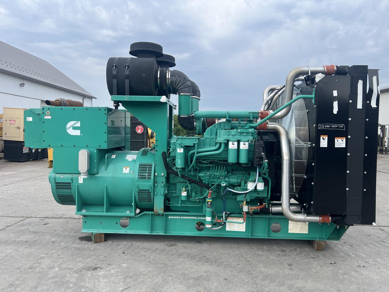 1000 KW Cummins/Onan #DQFAH-2140003, Diesel Generator Set, 277/480 Volts, 1800 RPM, circuit breaker, 3PH, 6 - Image 1