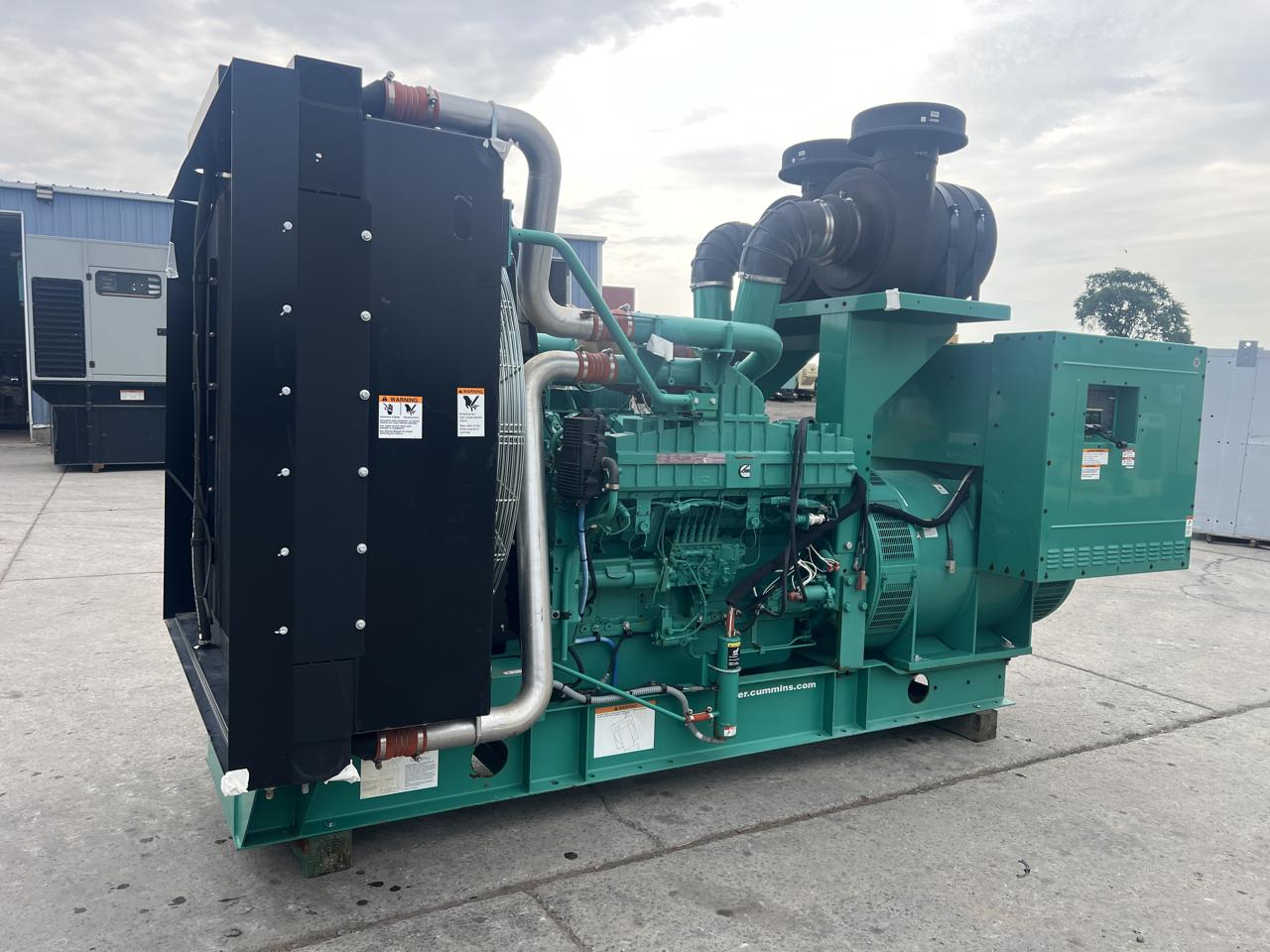 1000 KW Cummins/Onan #DQFAH-2140003, Diesel Generator Set, 277/480 Volts, 1800 RPM, circuit breaker, 3PH, 6 - Image 4