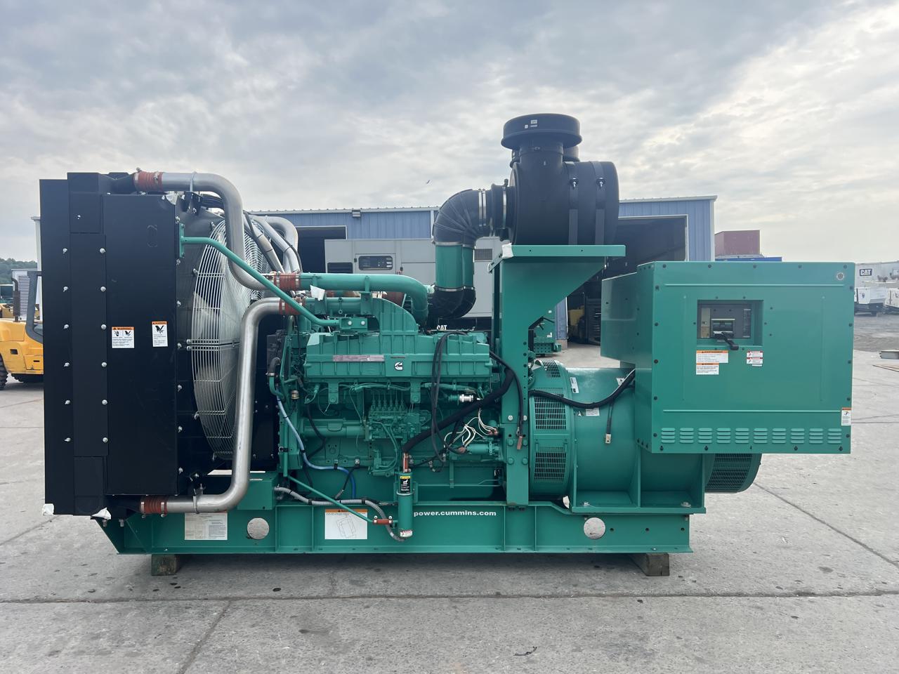 1000 KW Cummins/Onan #DQFAH-2140003, Diesel Generator Set, 277/480 Volts, 1800 RPM, circuit breaker, 3PH, 6 - Image 5