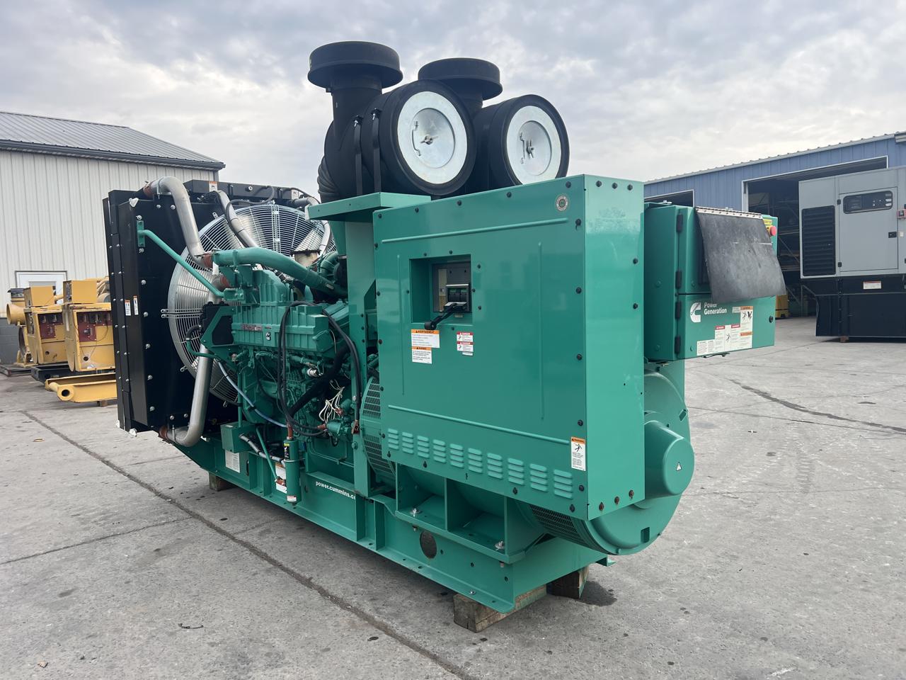 1000 KW Cummins/Onan #DQFAH-2140003, Diesel Generator Set, 277/480 Volts, 1800 RPM, circuit breaker, 3PH, 6 - Image 6