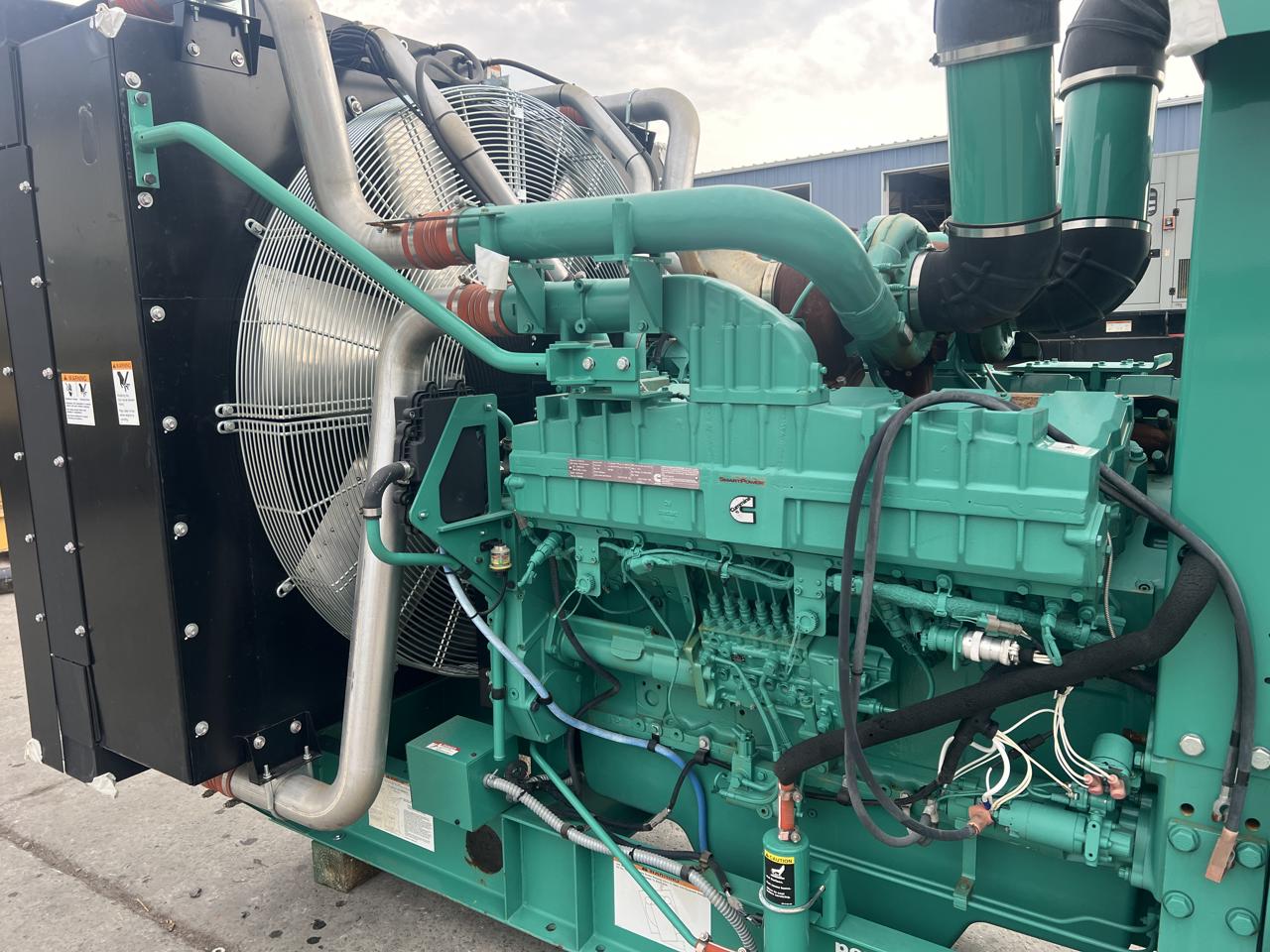 1000 KW Cummins/Onan #DQFAH-2140003, Diesel Generator Set, 277/480 Volts, 1800 RPM, circuit breaker, 3PH, 6 - Image 7
