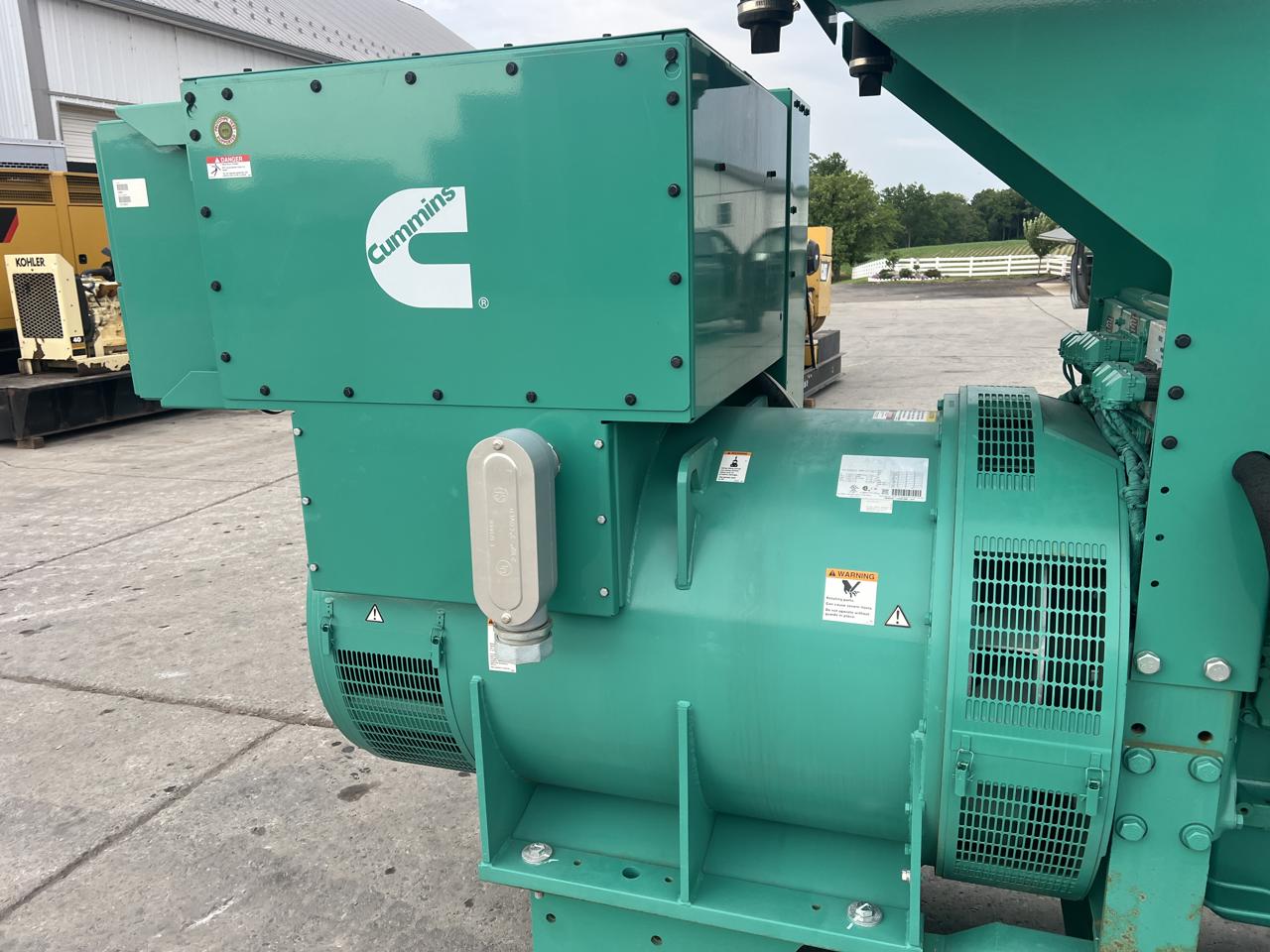 1000 KW Cummins/Onan #DQFAH-2140003, Diesel Generator Set, 277/480 Volts, 1800 RPM, circuit breaker, 3PH, 6 - Image 10