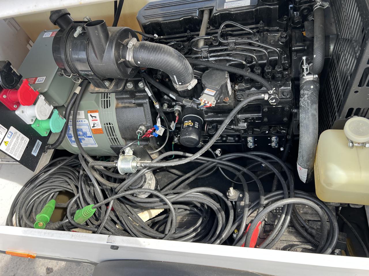 13 KW Generac #MLG15M, Portable Generator, Mitsubishi diesel engine, 120/240 Volts, 1800 RPM, circuit - Image 10