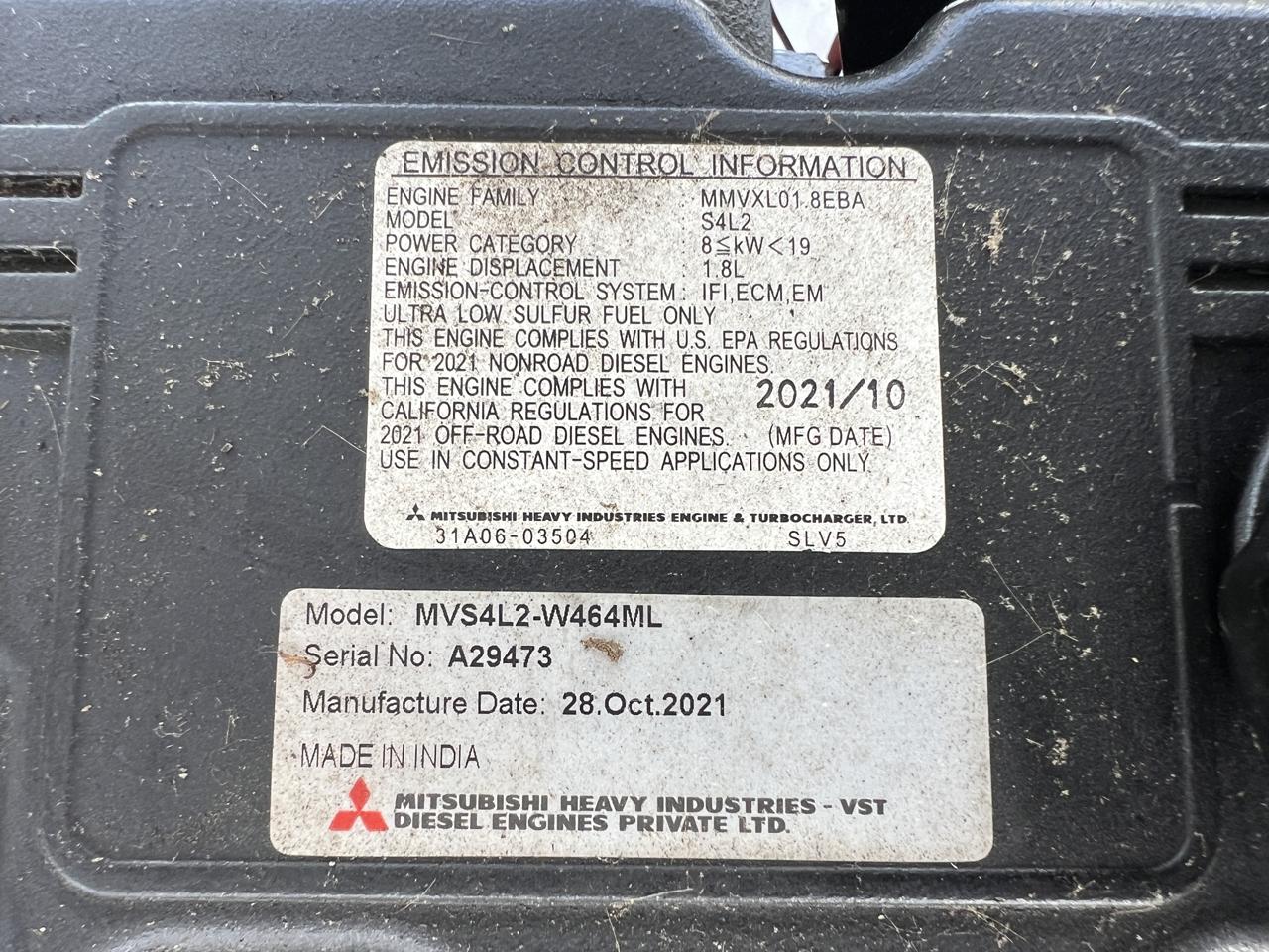13 KW Generac #MLG15M, Portable Generator, Mitsubishi diesel engine, 120/240 Volts, 1800 RPM, circuit - Image 9