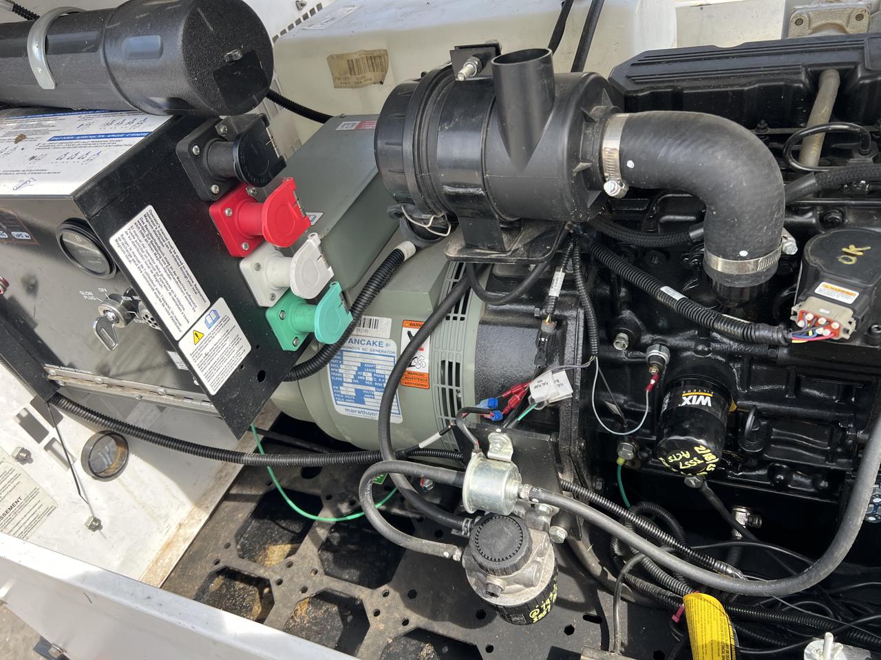 13 KW Generac #MLG15M, Portable Generator, Mitsubishi diesel engine, 120/240 Volts, 1800 RPM, circuit - Image 10