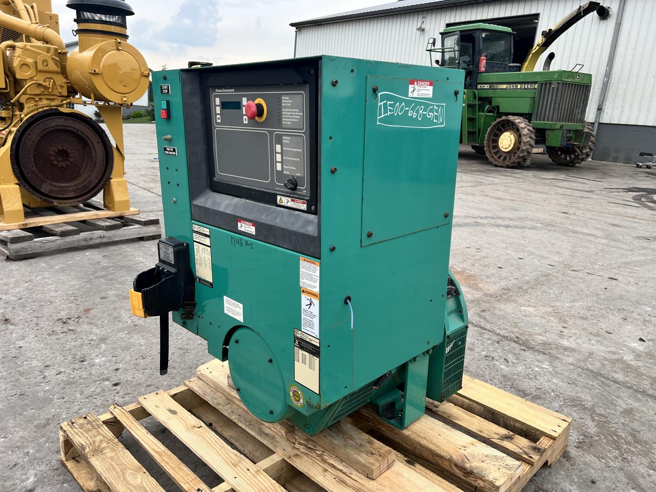 35 KW, 1800 RPM, Cummins/Onan/Newage #35DGBB-5716, Generator End w/ Controller & Breaker, 120/208 Volts, 3PH - Image 7