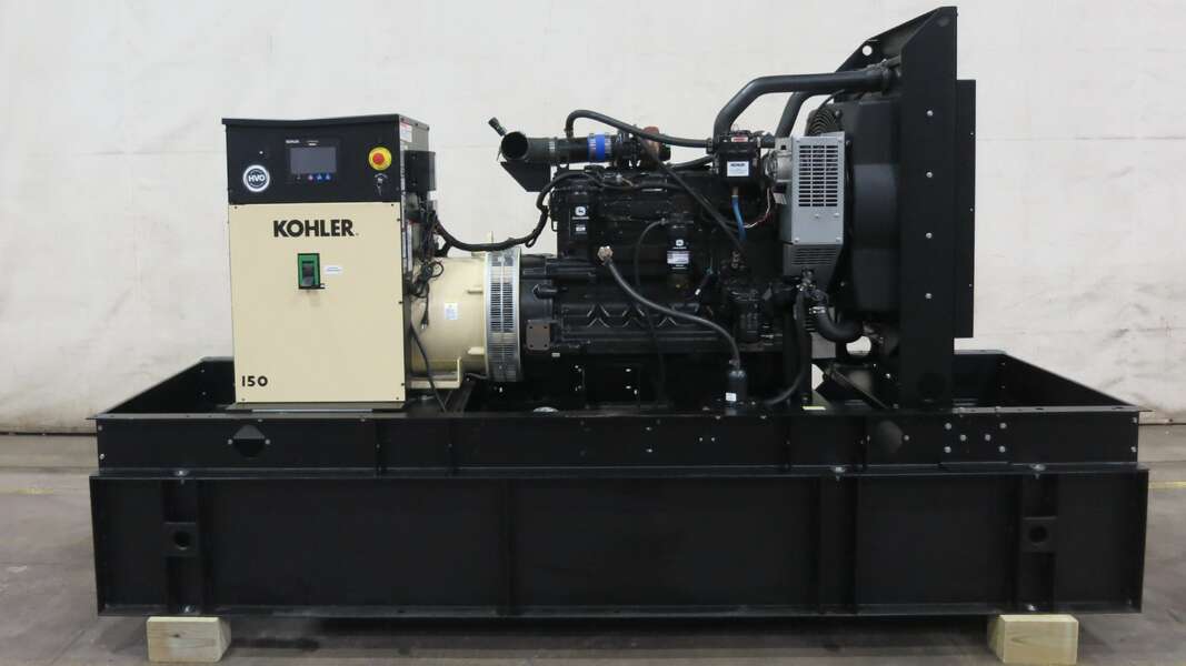 150 KW Kohler #150REOZJF, diesel generator set, 277/480 Volts, 3-phase, 237 HP @ 1800 RPM, John Deere - Image 1