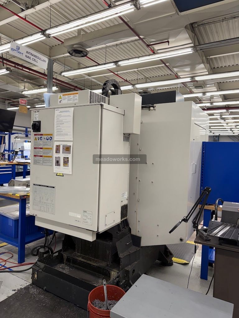 Brother #TC-S2B-0, CNC tapping center, 4-Axis, 21 ATC, Yukiwa 4th axis table, 230 V., 2004 - Image 7