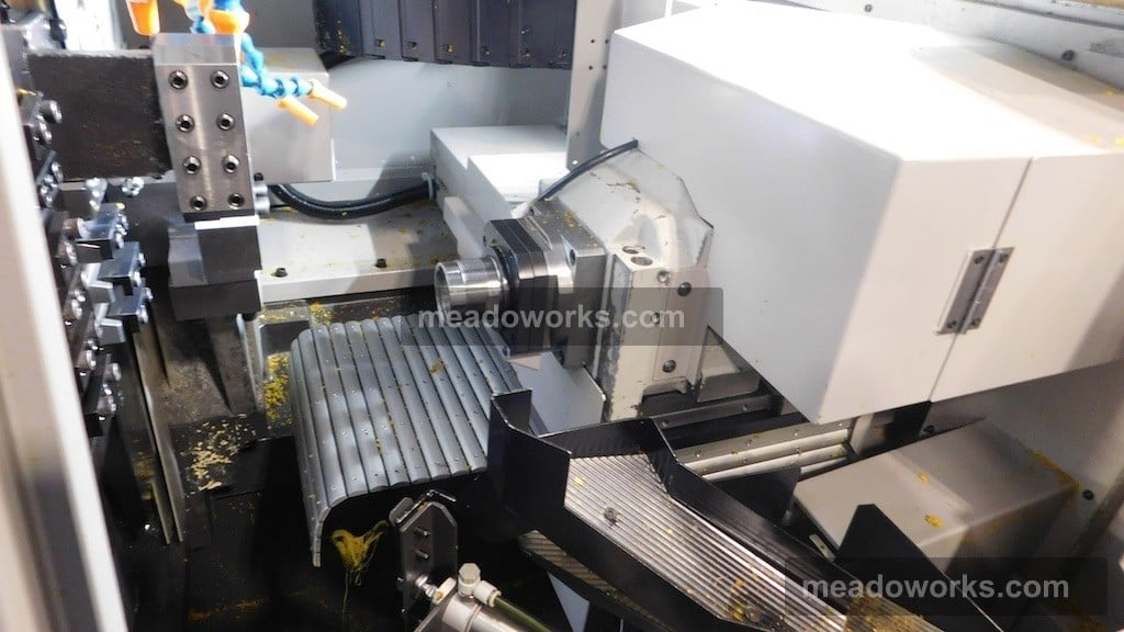 Tsugami #B0205-III, CNC Swiss type lathe, Fanuc 0i-TF control, 2020 - Image 5