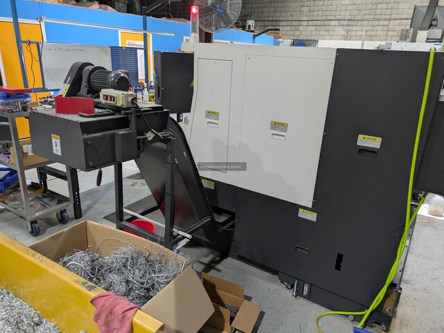 Okuma #Genos-L400II-e, CNC lathe, 12 station turret, OSP-P300LA-e control, chip conveyor, 220 V., 2022 - Image 3