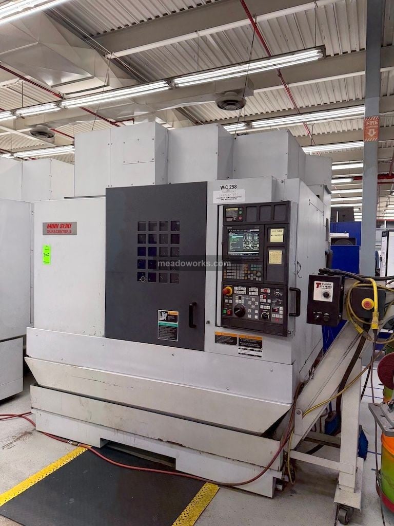 Mori Seiki #Duracenter-5, vertical machining center, 20 automatic tool changer, 12,000 RPM, MSX-501 control - Image 1
