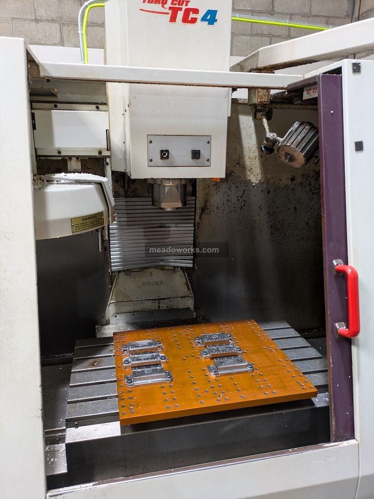 Bridgeport #Torq-Cut-TC4, vertical machining center, 3-Axis, GE Fanuc Series O-M control, 440 V. - Image 4