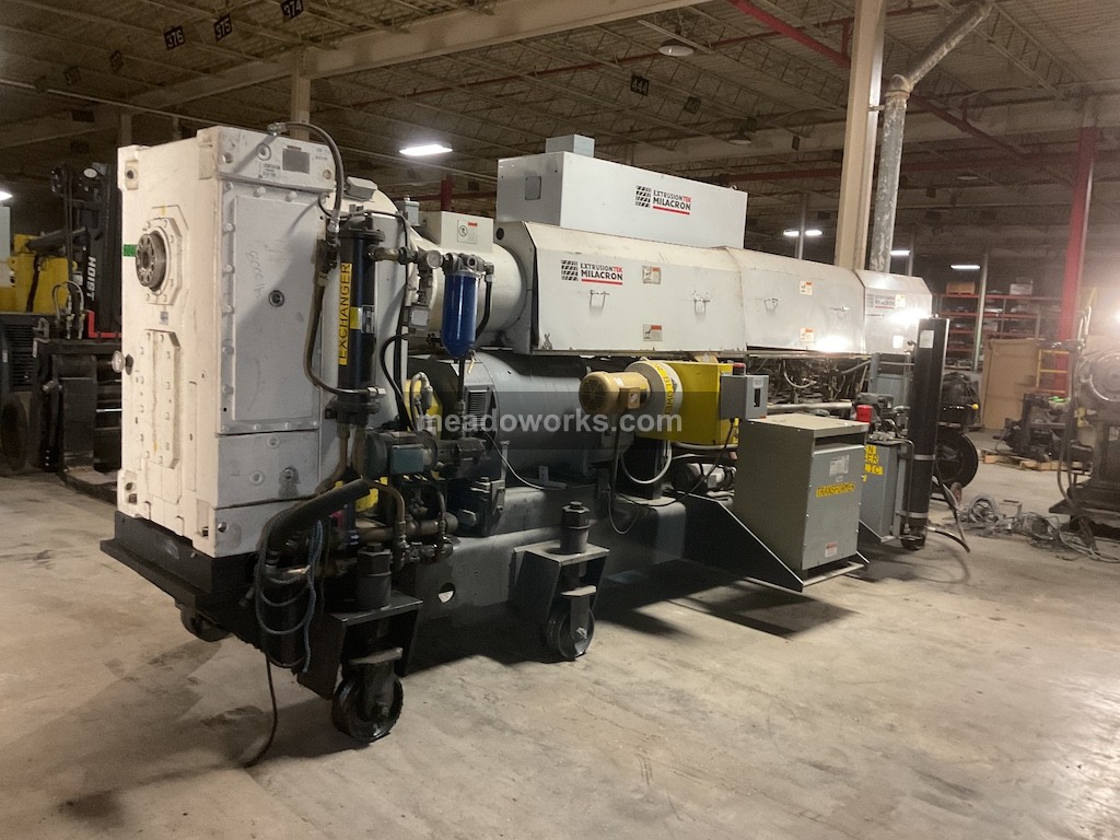 Milacron #Apex-6.0, 6" single screw extruder, 2000 - Image 3