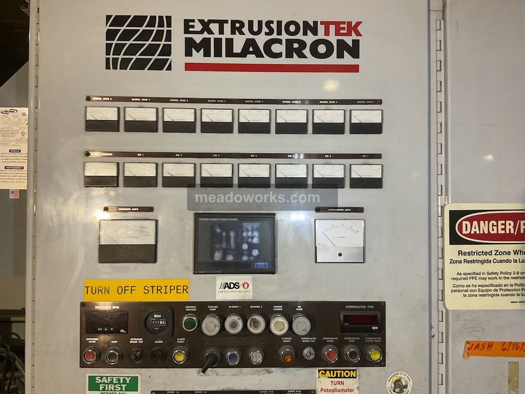 Milacron #Apex-6.0, 6" single screw extruder, 2000 - Image 4