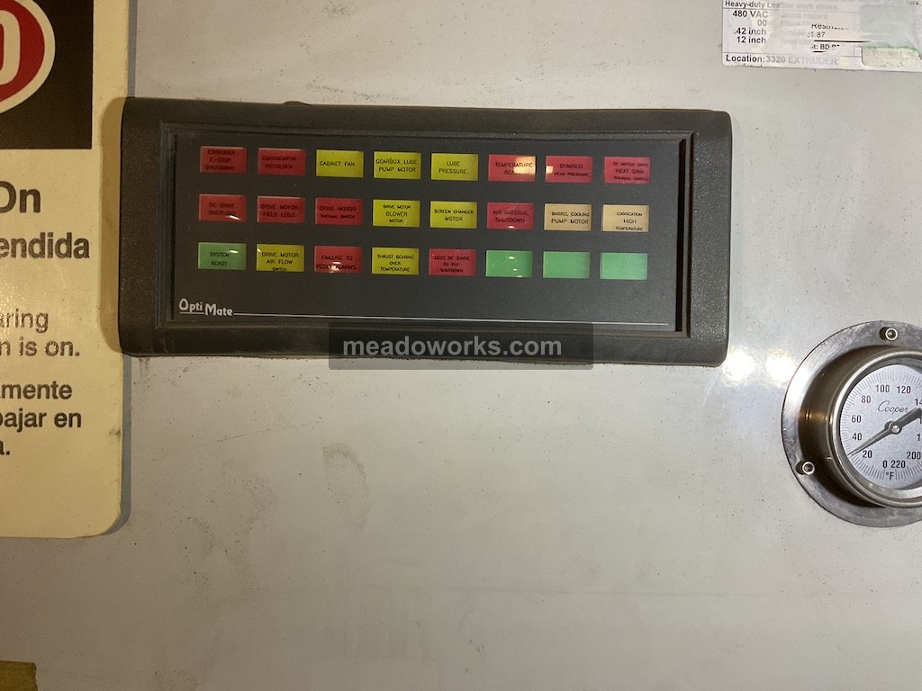 Milacron #Apex-6.0, 6" single screw extruder, 2000 - Image 7