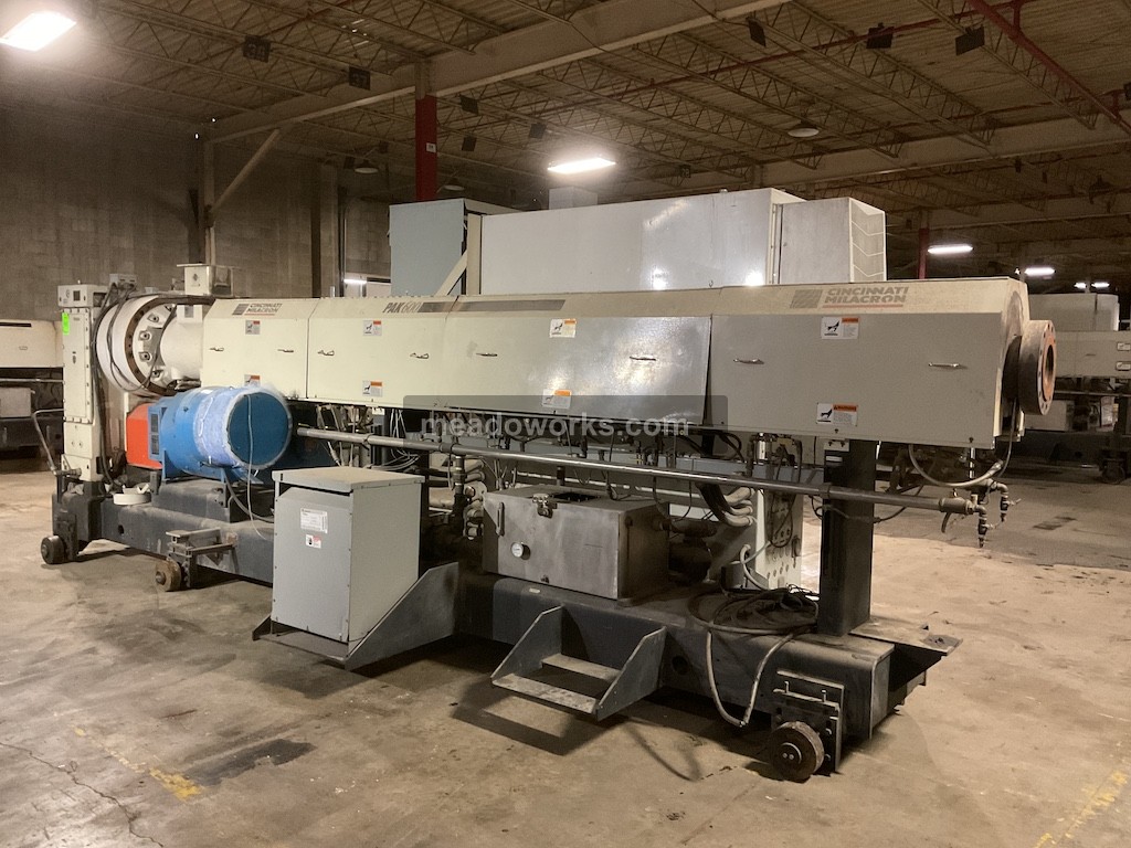 Milacron #PAK-600, 6" single screw extruder, 2005 - Image 2