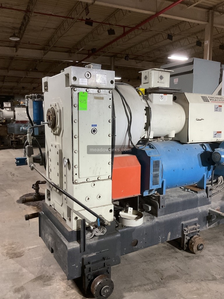 Milacron #PAK-600, 6" single screw extruder, 2005 - Image 4