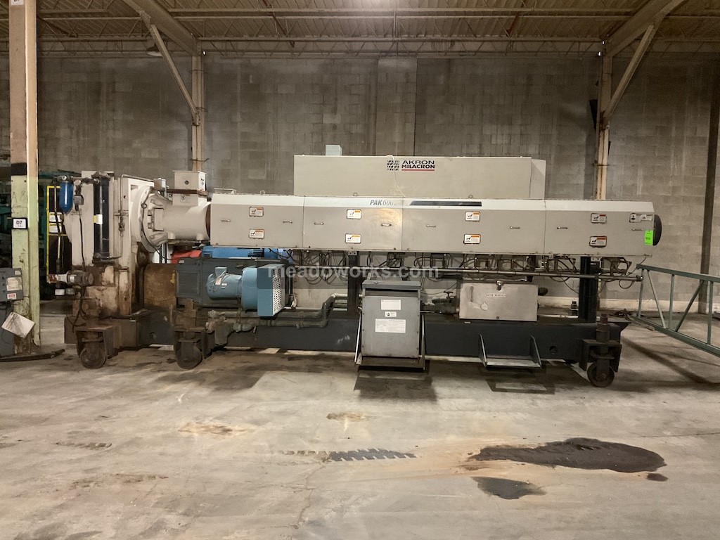 Milacron #PAK-600, 6" single screw extruder, 2006 - Image 4
