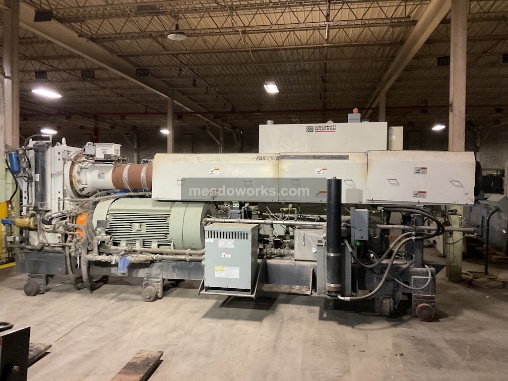 Milacron #PAK-650, 6.5" single screw extruder, 2008 - Image 3