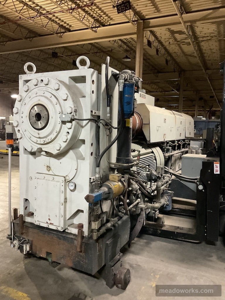 Milacron #PAK-650, 6.5" single screw extruder, 2008 - Image 8