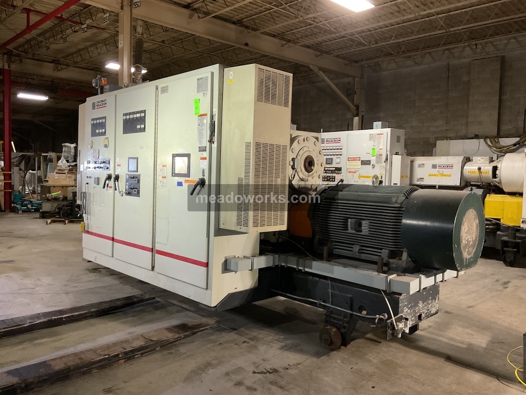 Milacron #PAK-450-G, 4.5" single screw extruder, 2008 - Image 2