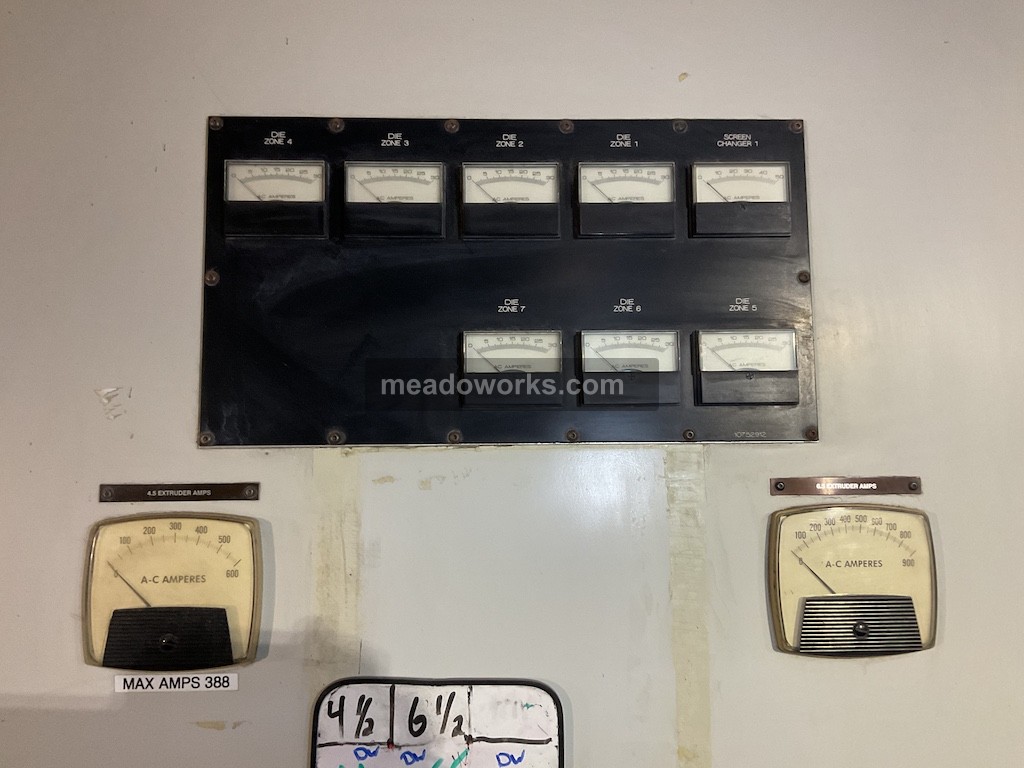 Milacron #PAK-450-G, 4.5" single screw extruder, 2008 - Image 8