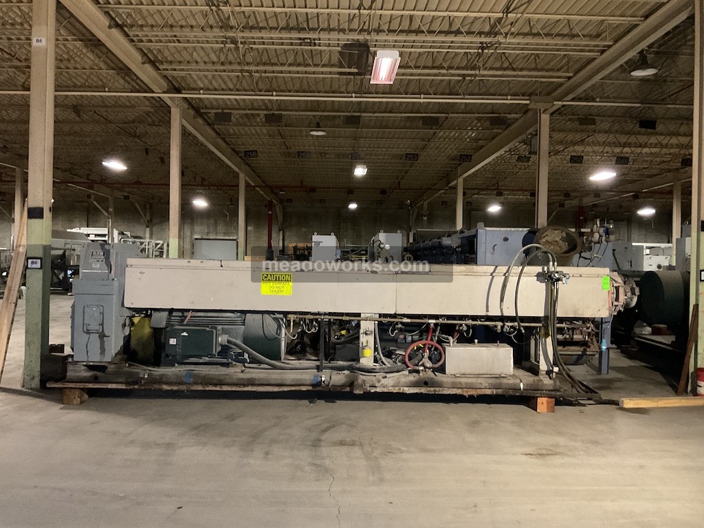 NFM #90-444, 6" single screw extruder, 2016 - Image 1