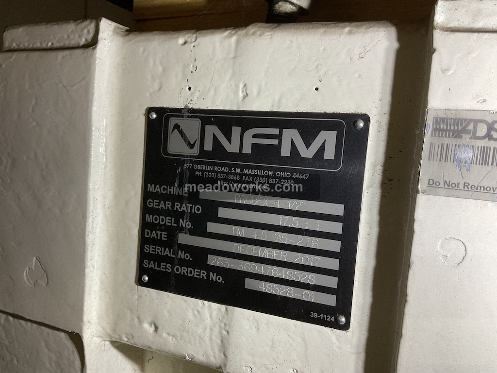 NFM, 3.5" single screw extruder, 2017 - Image 2