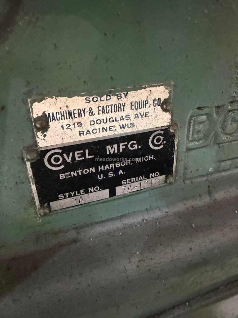 Covel #7A, surface grinder - Image 5