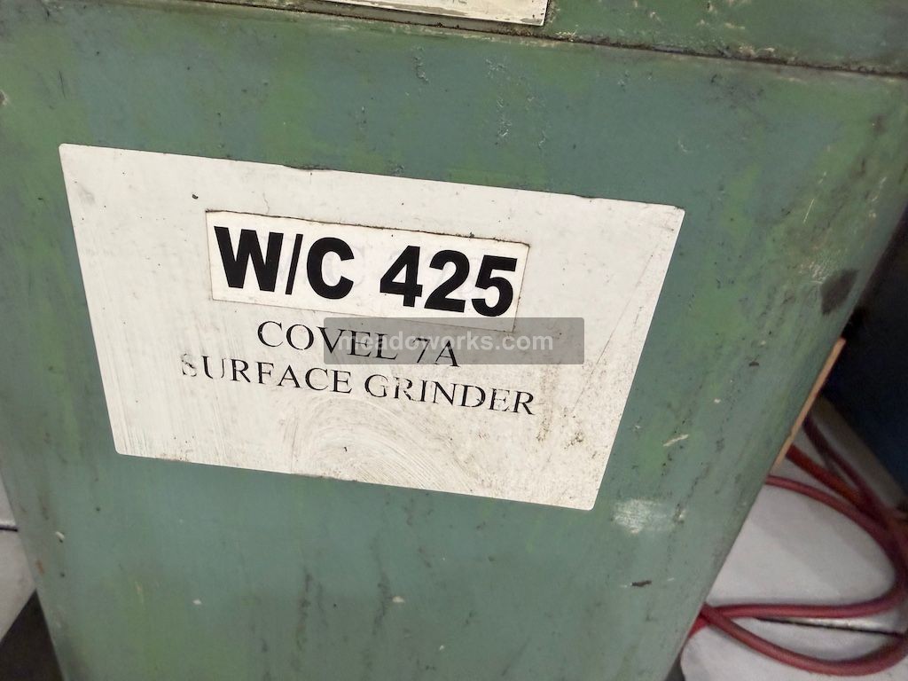 Covel #7A, surface grinder - Image 9