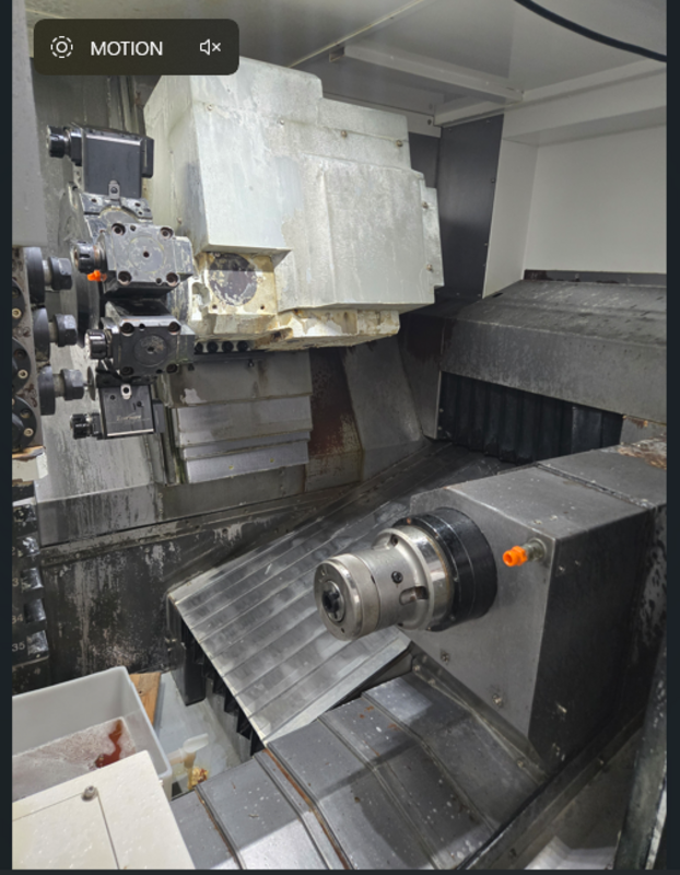 Quick-Tech #T8-Hybrid, 9-Axis CNC Lathe, 19.7" swing, 20" between centers, 13.8" max. turning length, 11.8" - Image 8