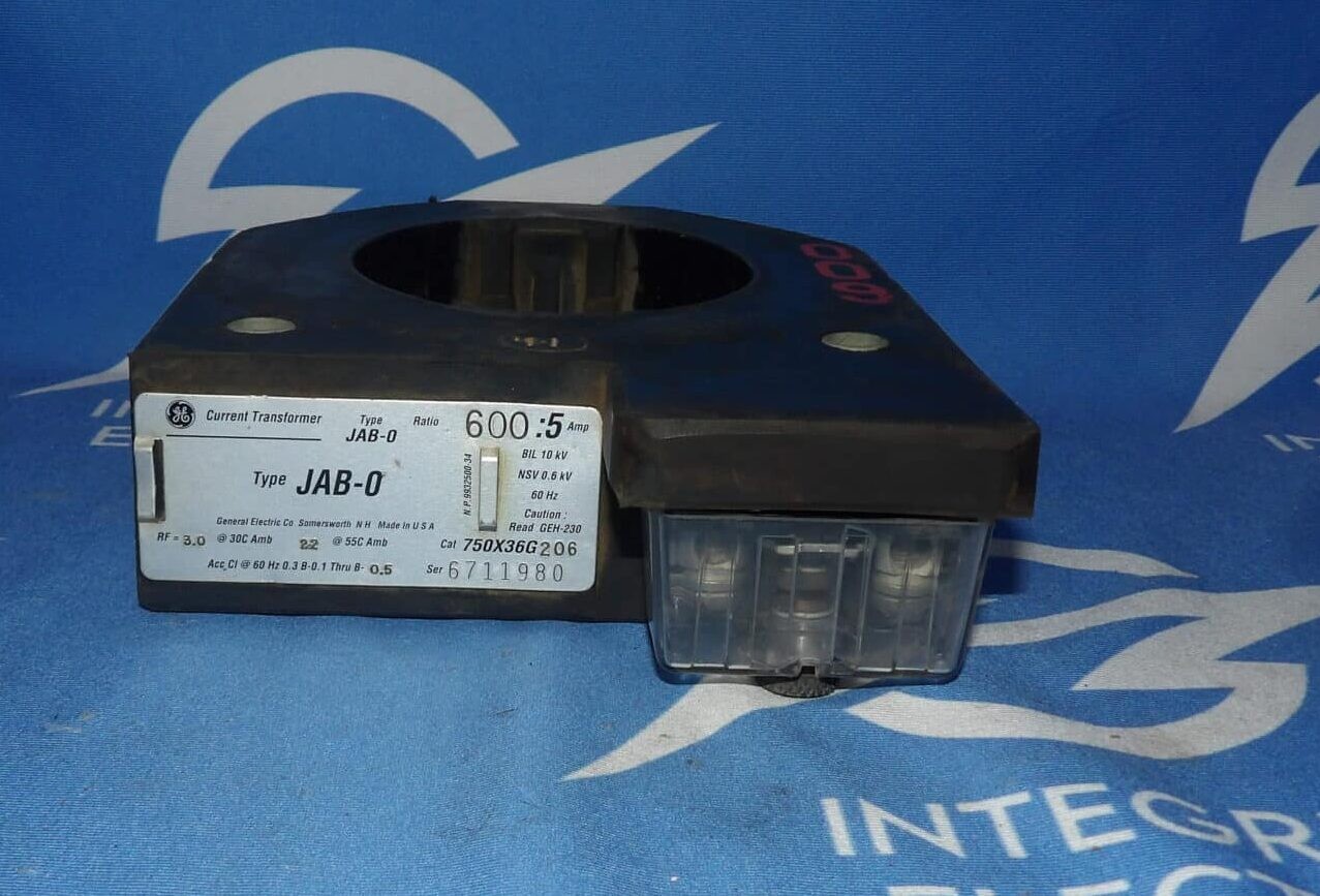 General Electric JAB-0-750X36G206, Window-Type Current Transformer, 600:5 amp current ratio, panel/switchgear - Image 3