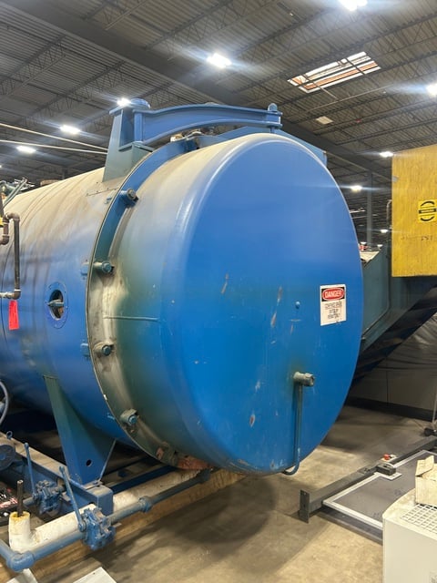 350 HP Cleaver-Brooks #CBLE-200-350-150ST, Packaged Steam Boiler, 150 PSI, AB PowerFlex 400 VFD, 2015 - Image 8