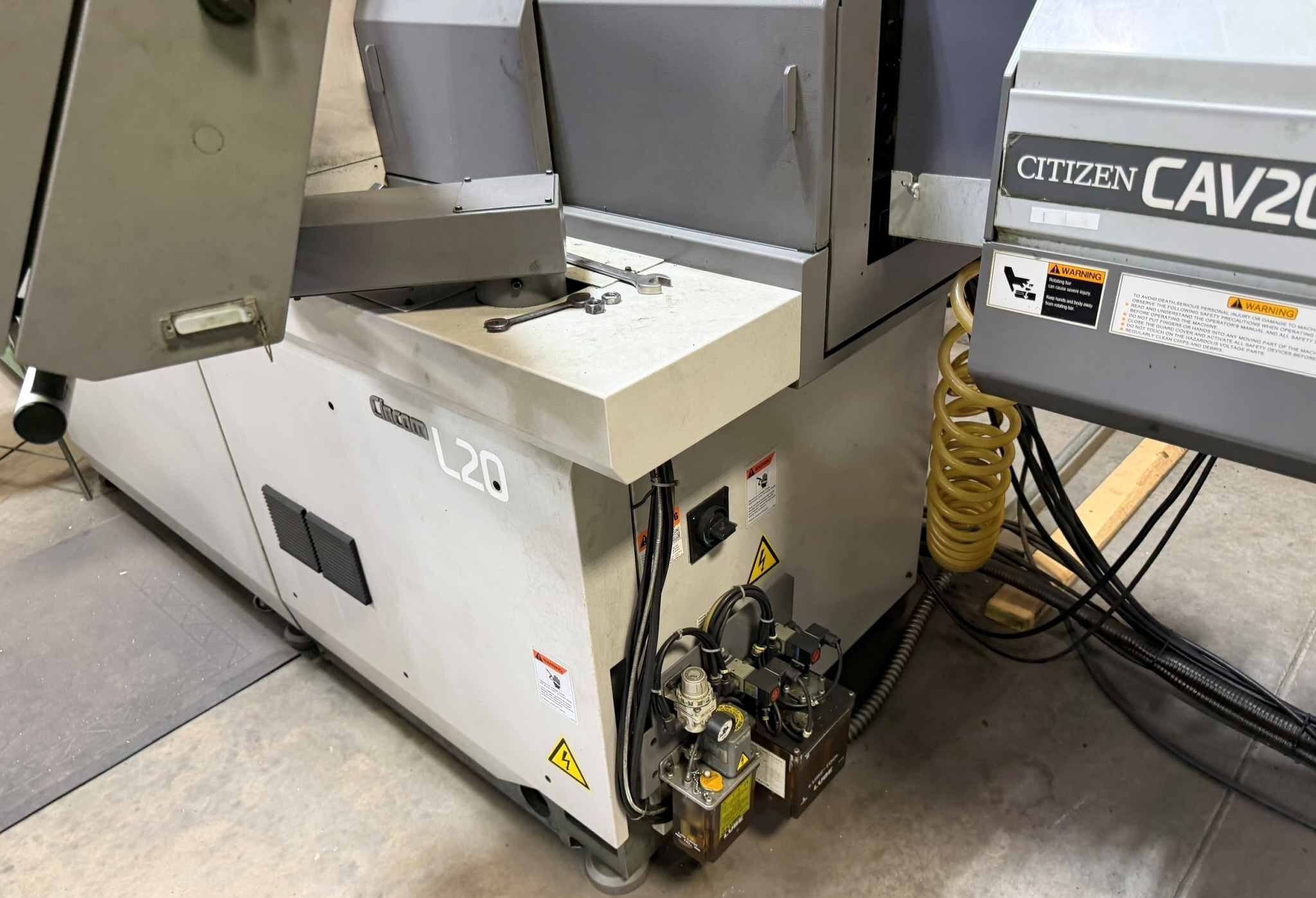 Citizen #L20E-XII-2M12, Swiss Type CNC Lathe, 2015 - Image 8