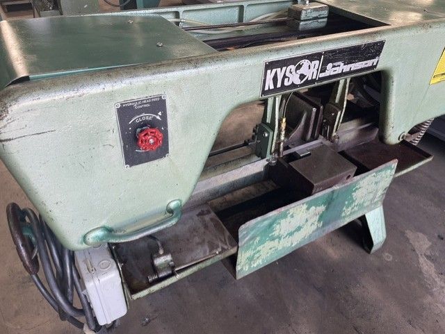 18" Kysor Johnson #KJ10, Horizontal Band Saw, 3/4" x 138" blade, 50-270 FPM, 11" x18" bed - Image 2