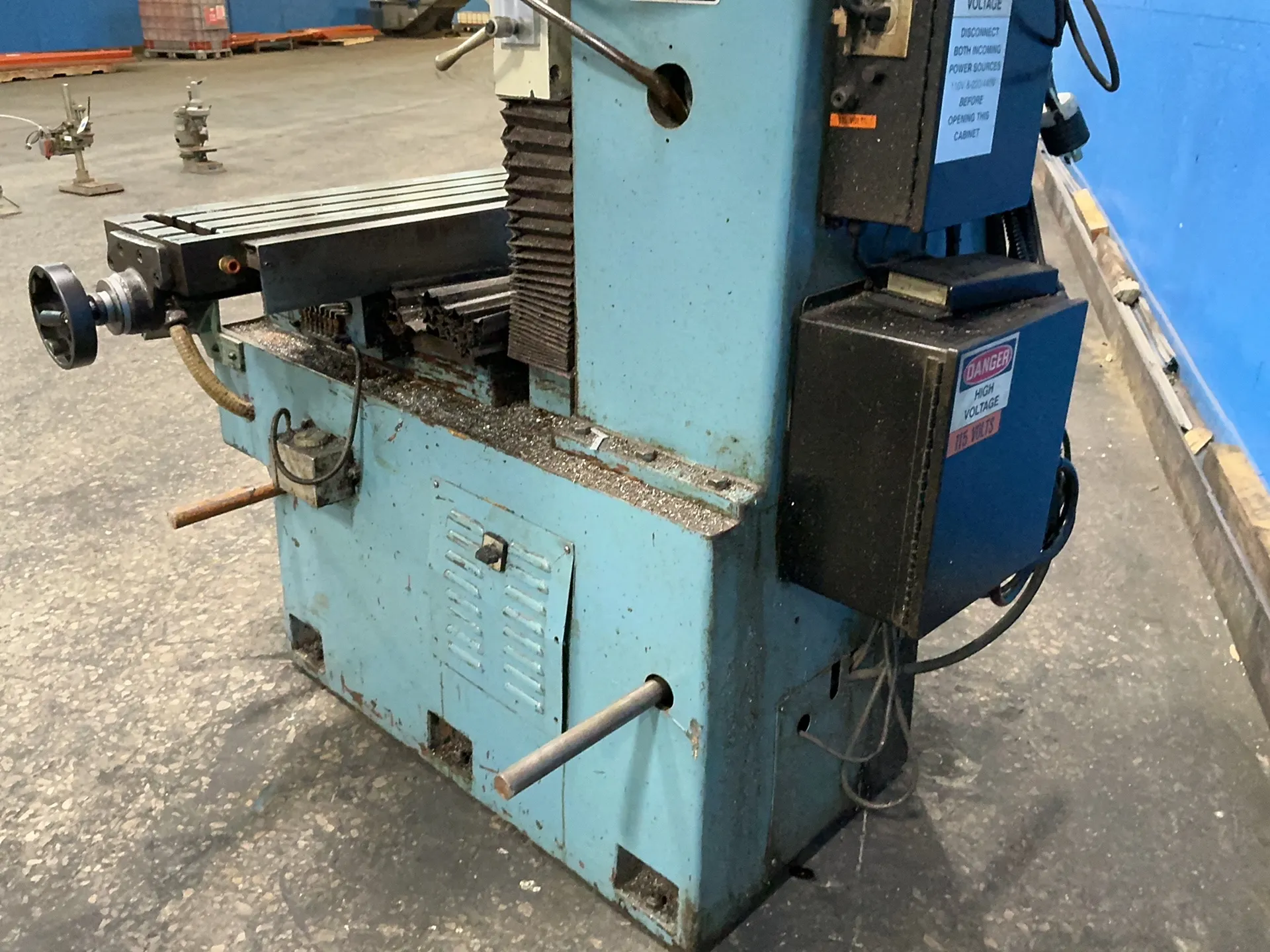 Southwestern Industries #TRAK-TRM, CNC vertical bed mill, 10" x 45" table, 5 HP, ProtoTRAK control - Image 6