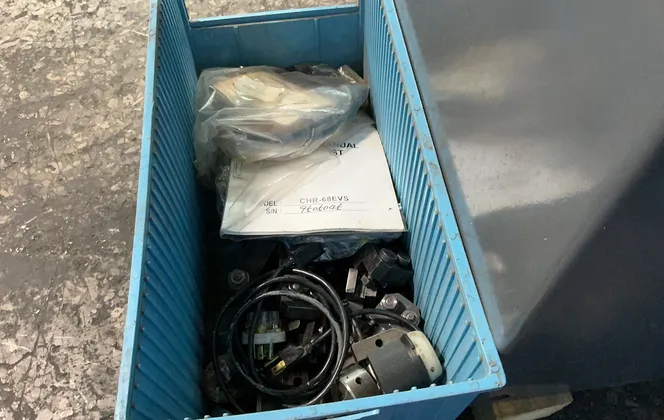 14" x 20" Cyclematic #CHR-68EVS, engine lathe, 1-1/4 HP, 1" bore, Heidenhain control, w/ tooling - Image 10