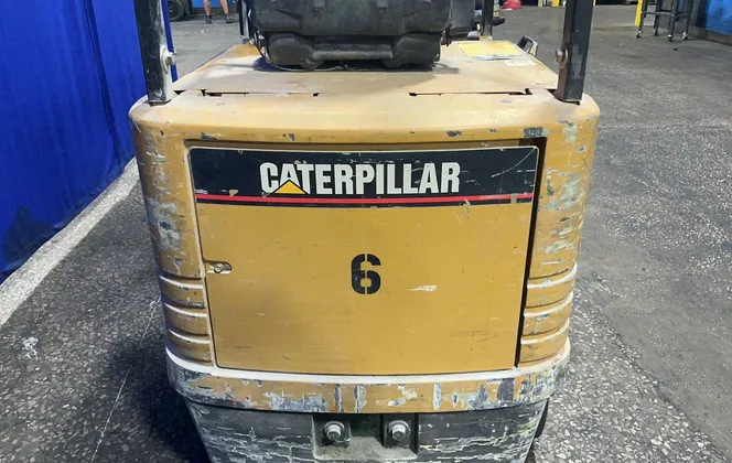 5000 lb. Caterpillar #2E025, electric lift truck, 188" lift, cushion tires, 36 V. - Image 8