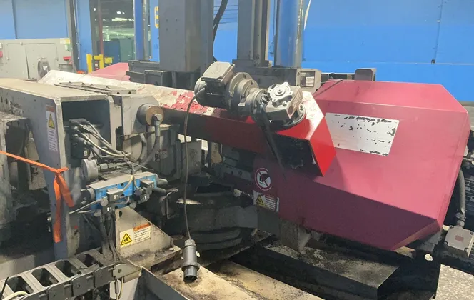 30" Behringer #HBP-310/403GA, horizontal band saw, 7.1 kW, 2560 RPM, 2011 - Image 8