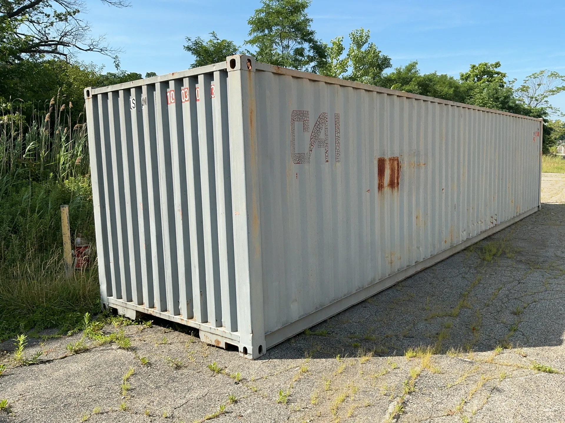 40' Shipping Container, 8' wide x 8'-6" high, 67,200 lb. capacity - Image 5