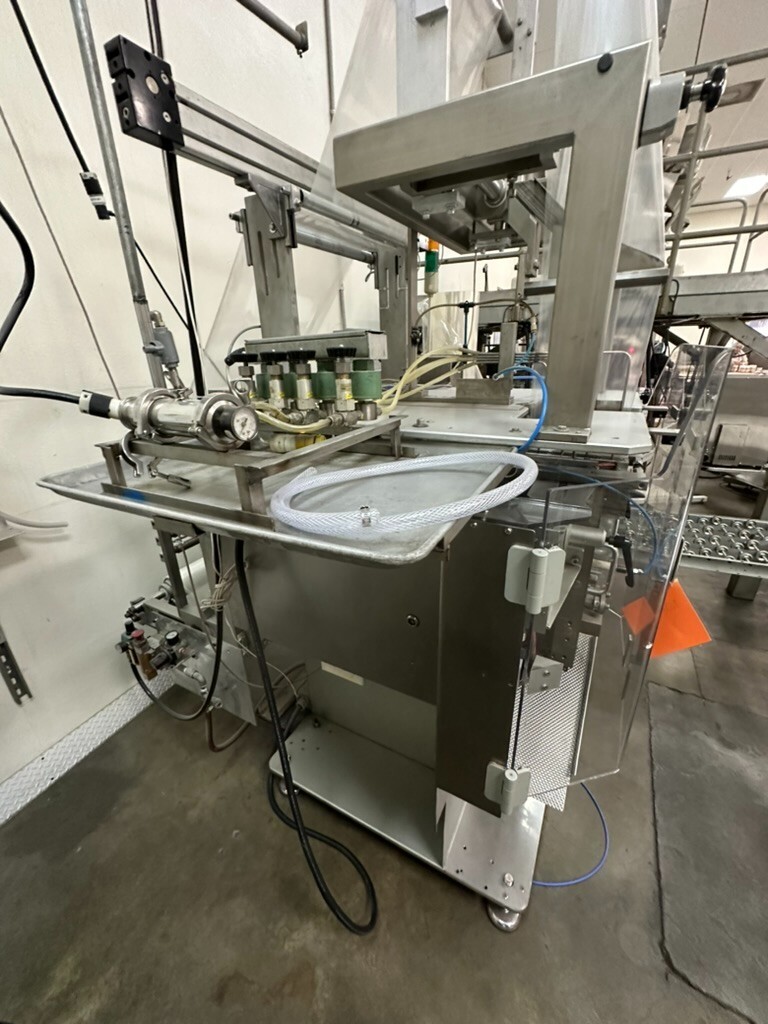 Merz Systems #091, automatic liquid pouch filling & sealing machine, Stainless Steel, Leibinger Jet 3 coder - Image 7