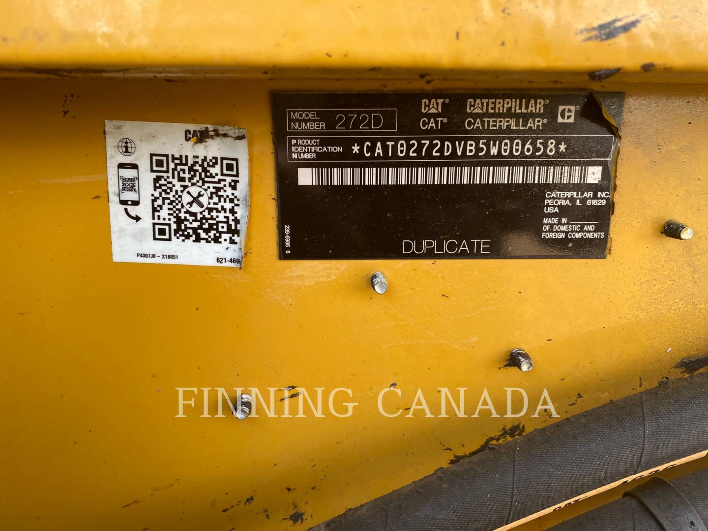 Cat 272D, Skid Steer Loader, 4030 hours, S/N: B5W00658, 2014 - Image 6