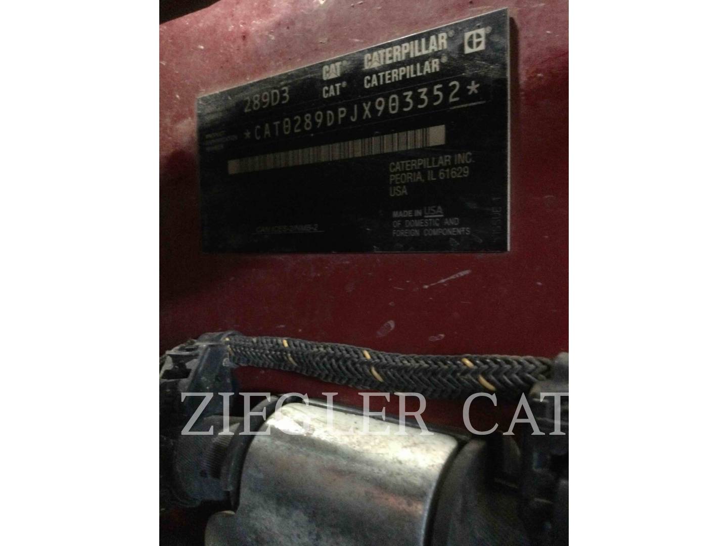 Caterpillar 289D3, 258 hours, S/N: JX903352, 2020 - Image 6