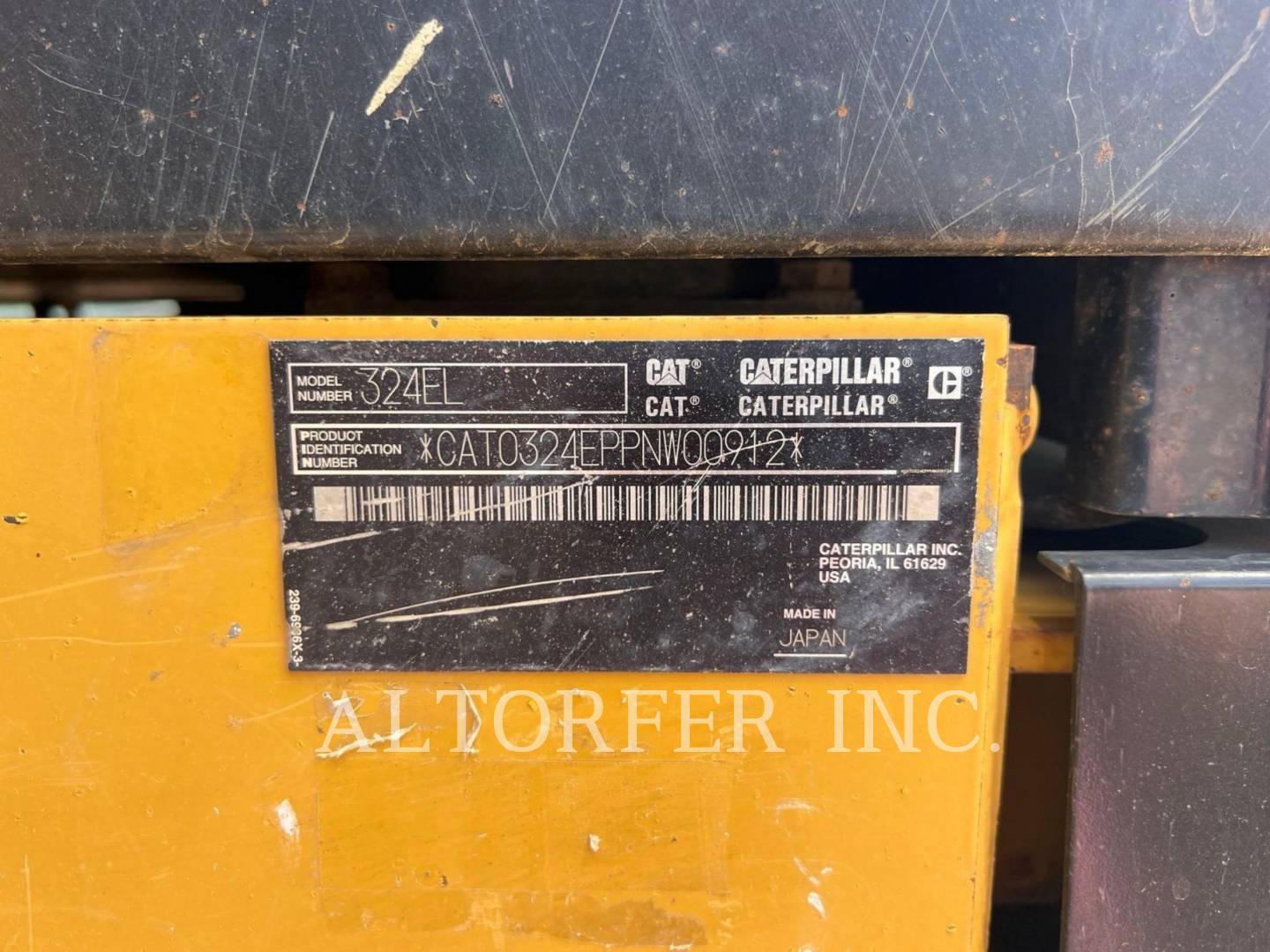 Caterpillar 324EL LR, 4707 hours, S/N: PNW00912, 2013 - Image 6