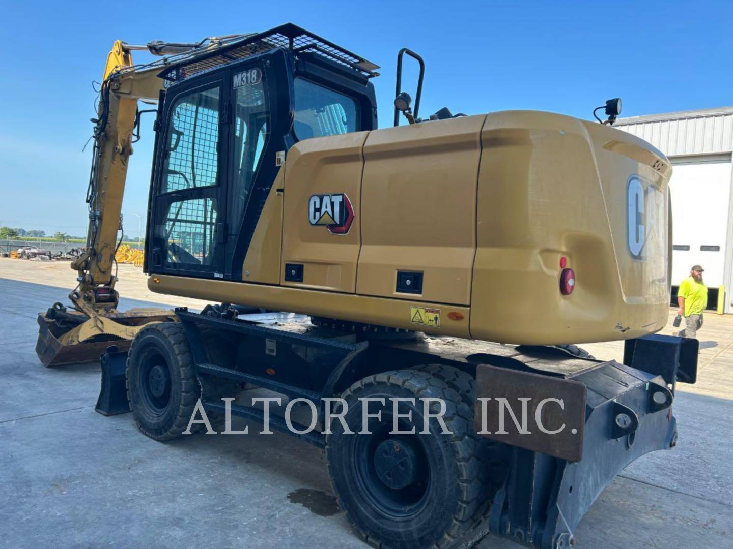 Caterpillar M318-07, Wheel Excavator, 4671 hours, S/N: KE700440, 2021 - Image 4